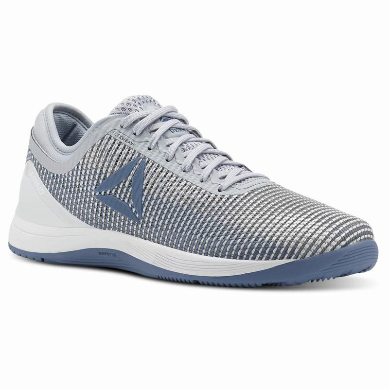Tenisi Reebok Crossfit Nano 8 Flexweave Dama Gri/Albastri/Albi Romania XA8934OD
